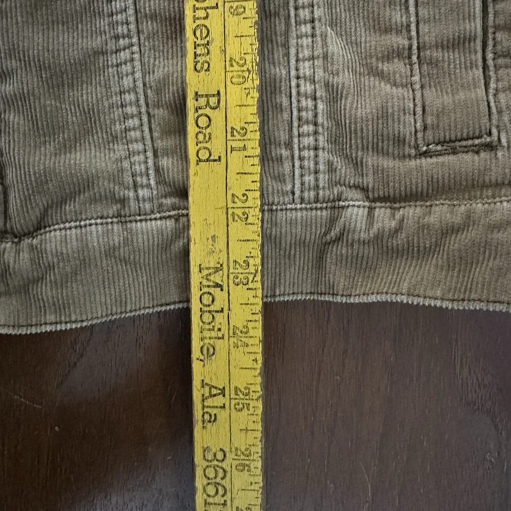 Urban Pipeline Corduroy‎ Jacket Youth XL Light Brown Trucker Snap Closure